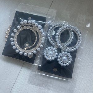 Pearl Earrings (2 sets)